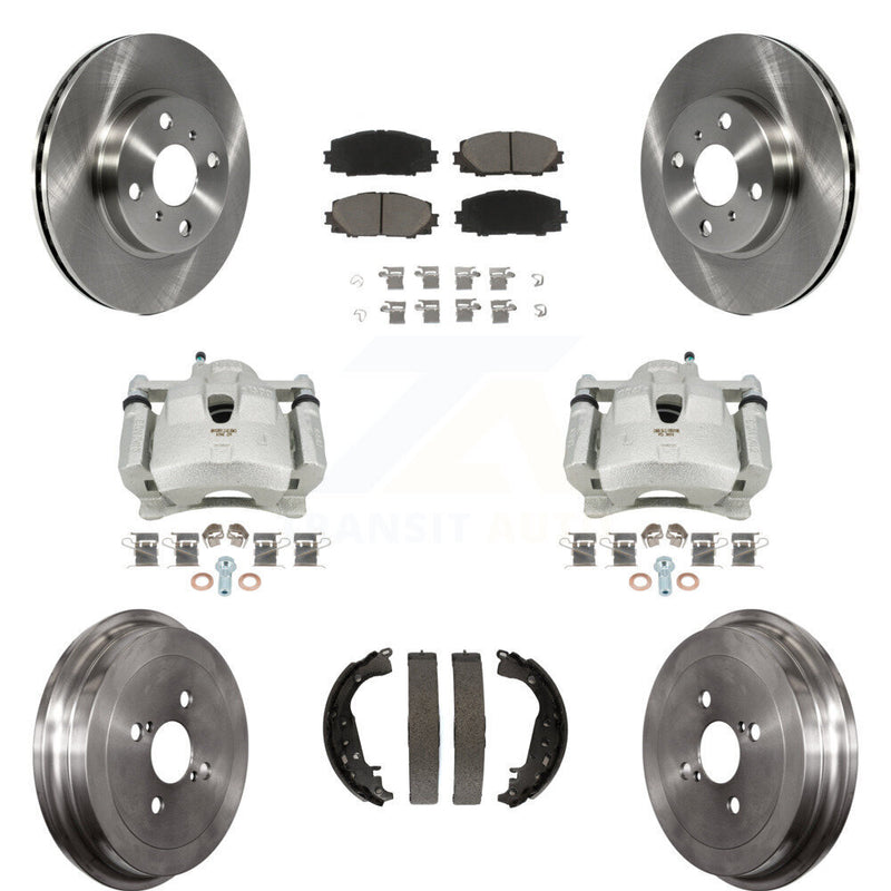 Transit Auto KC8-100847C Disc Brake Kit for 2006-2014 Toyota Yaris - Front and Rear product image