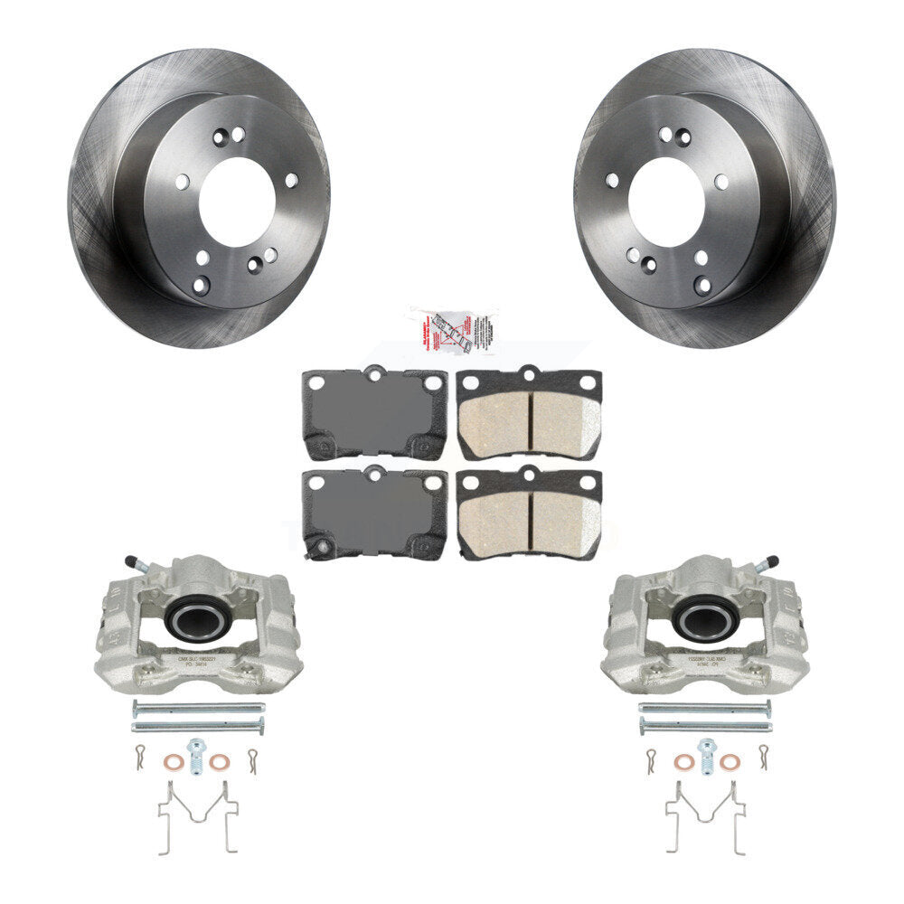 Transit Auto KC8-100847N Disc Brake Kit for 2006-2013 Lexus IS250 - Rear product image