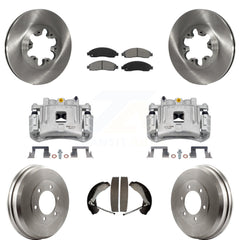 Transit Auto KC8-100847S Disc Brake Kit for 2004-2008 Isuzu i-290, Isuzu i-370, Isuzu i-280 & more - Front and Rear product image