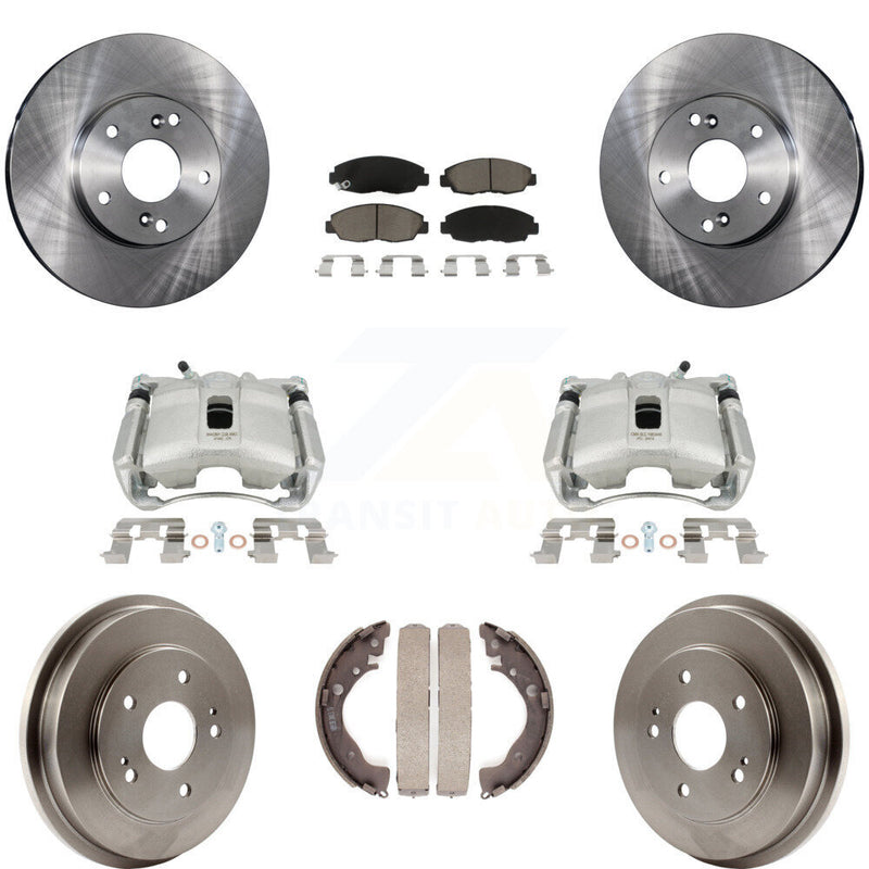 Transit Auto KC8-100848C Disc Brake Kit for 2011 Honda Civic - Front and Rear product image