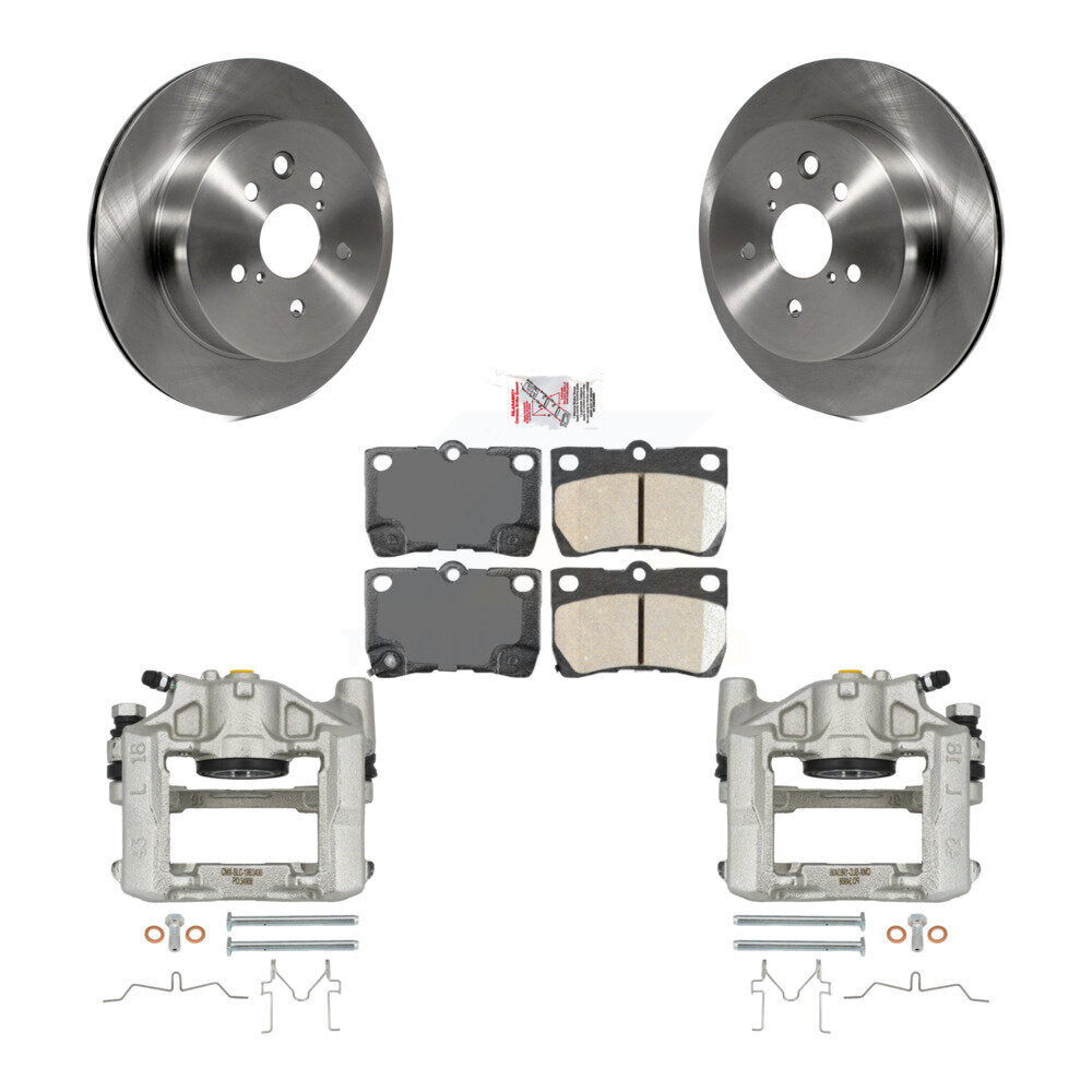 Transit Auto KC8-100848N Disc Brake Kit for 2006-2013 Lexus IS250, Lexus GS300 - Rear product image