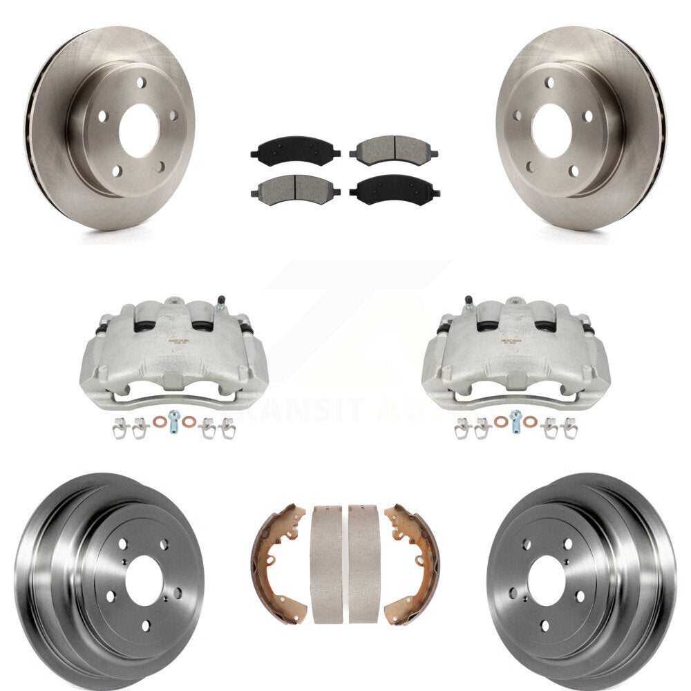 Transit Auto KC8-100848S Disc Brake Kit for 2005-2009 Mitsubishi Raider, Dodge Dakota - Front and Rear product image