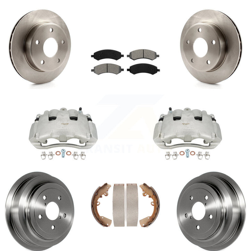Transit Auto KC8-100848S Disc Brake Kit for 2005-2009 Mitsubishi Raider, Dodge Dakota - Front and Rear product image