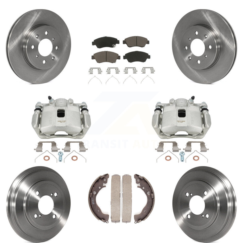 Transit Auto KC8-100849C Disc Brake Kit for 2015-2020 Honda Fit - Front and Rear product image