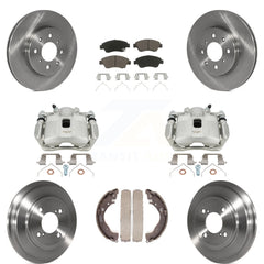 Transit Auto KC8-100849C Disc Brake Kit for 2015-2020 Honda Fit - Front and Rear product image