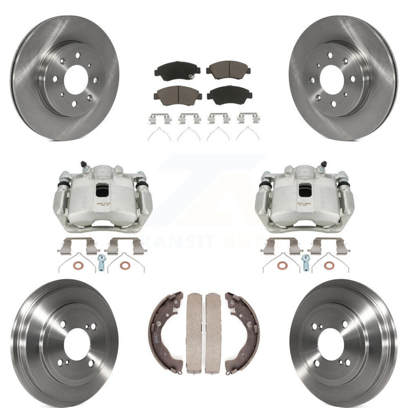 Transit Auto KC8-100849C Disc Brake Kit for 2015-2020 Honda Fit - Front and Rear product image