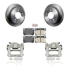 Transit Auto KC8-100849N Disc Brake Kit for 2010-2011 Lexus IS250 - Rear product image