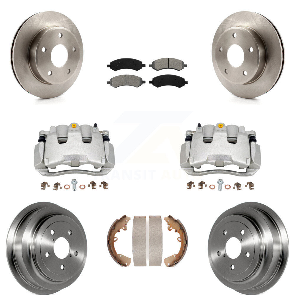Transit Auto KC8-100849S Disc Brake Kit for 2009-2011 Ram Dakota, Dodge Dakota - Front and Rear product image