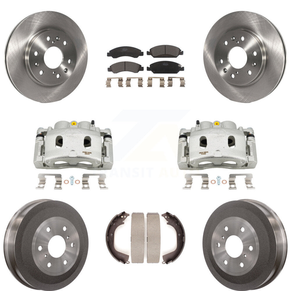 Transit Auto KC8-100849T Disc Brake Kit for 2009-2013 Chevrolet Silverado 1500, GMC Sierra 1500 - Front and Rear product image