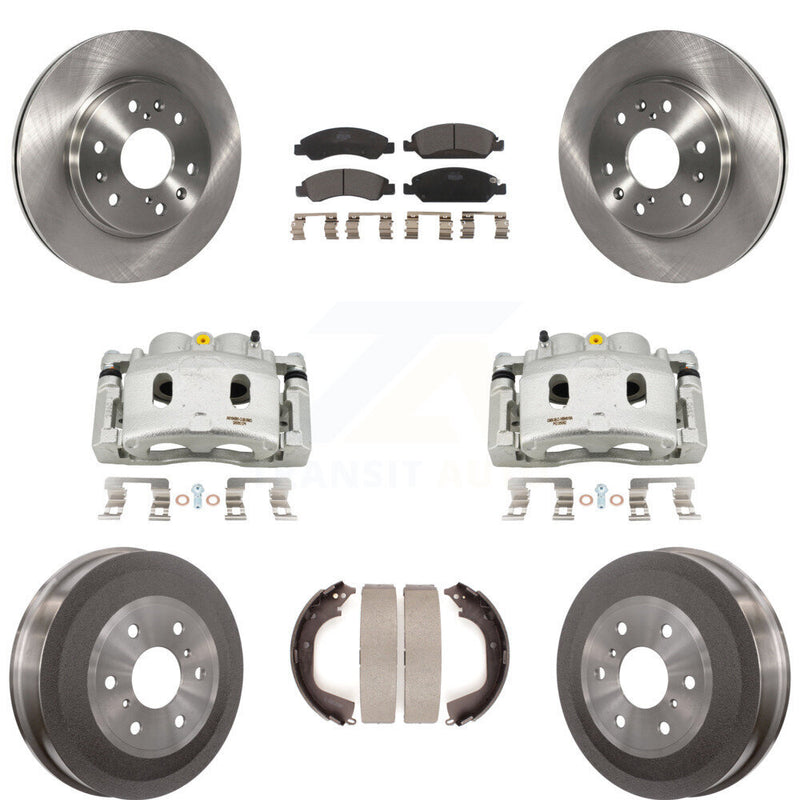 Transit Auto KC8-100849T Disc Brake Kit for 2009-2013 Chevrolet Silverado 1500, GMC Sierra 1500 - Front and Rear product image