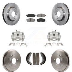 Transit Auto KC8-100850S Disc Brake Kit for 2013-2019 Nissan Sentra - Front and Rear product image