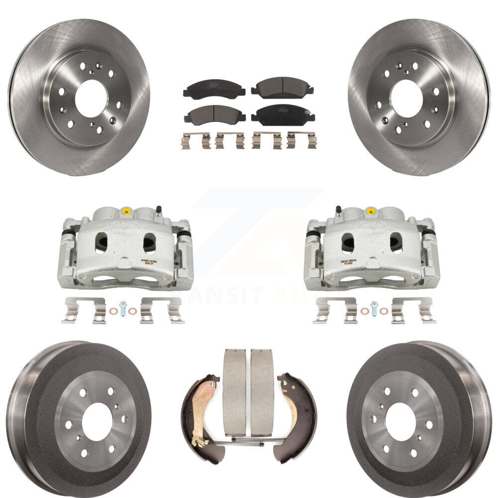 Transit Auto KC8-100850T Disc Brake Kit for 2009 Chevrolet Silverado 1500, GMC Sierra 1500 - Front and Rear product image