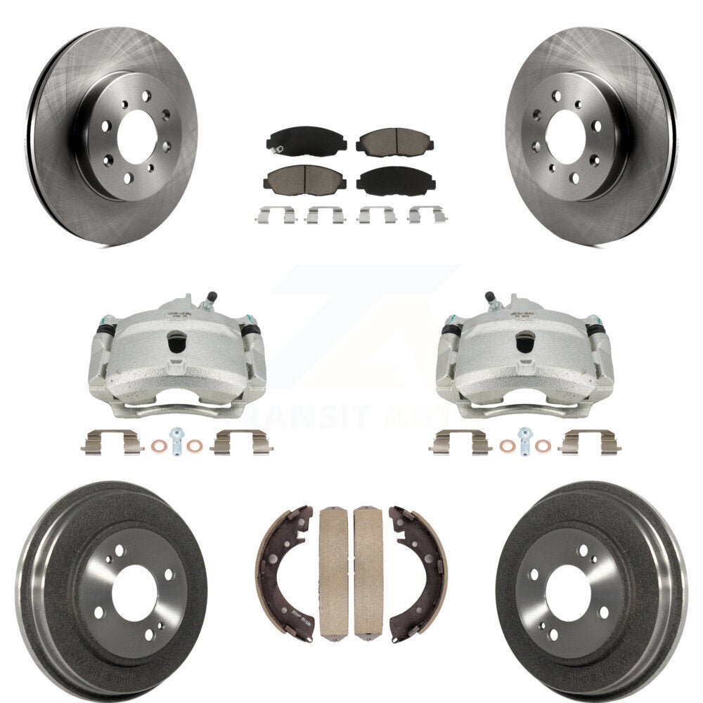 Transit Auto KC8-100851C Disc Brake Kit for 2001-2005 Honda Civic - Front and Rear product image
