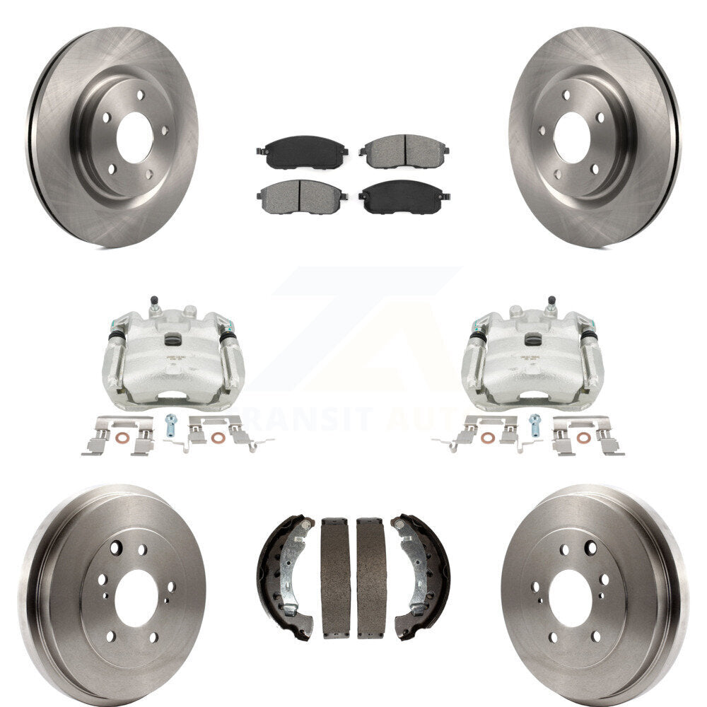 Transit Auto KC8-100851S Disc Brake Kit for 2017-2019 Nissan Sentra - Front and Rear product image