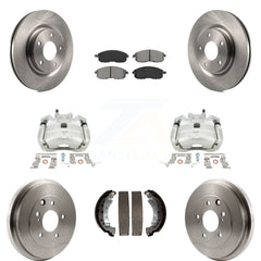 Transit Auto KC8-100851S Disc Brake Kit for 2017-2019 Nissan Sentra - Front and Rear product image