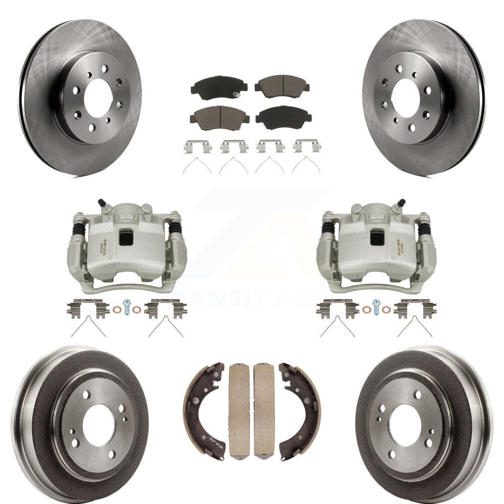Transit Auto KC8-100852C Disc Brake Kit for 2007-2008 Honda Fit - Front and Rear product image