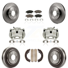 Transit Auto KC8-100852C Disc Brake Kit for 2007-2008 Honda Fit - Front and Rear product image