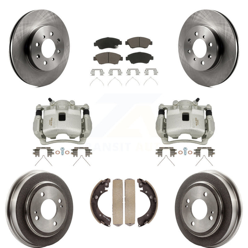 Transit Auto KC8-100852C Disc Brake Kit for 2007-2008 Honda Fit - Front and Rear product image