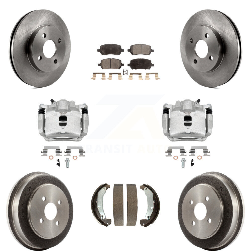 Transit Auto KC8-100852P Disc Brake Kit for 2003-2007 Chevrolet Cobalt, Pontiac Pursuit, Saturn Ion - Front and Rear product image