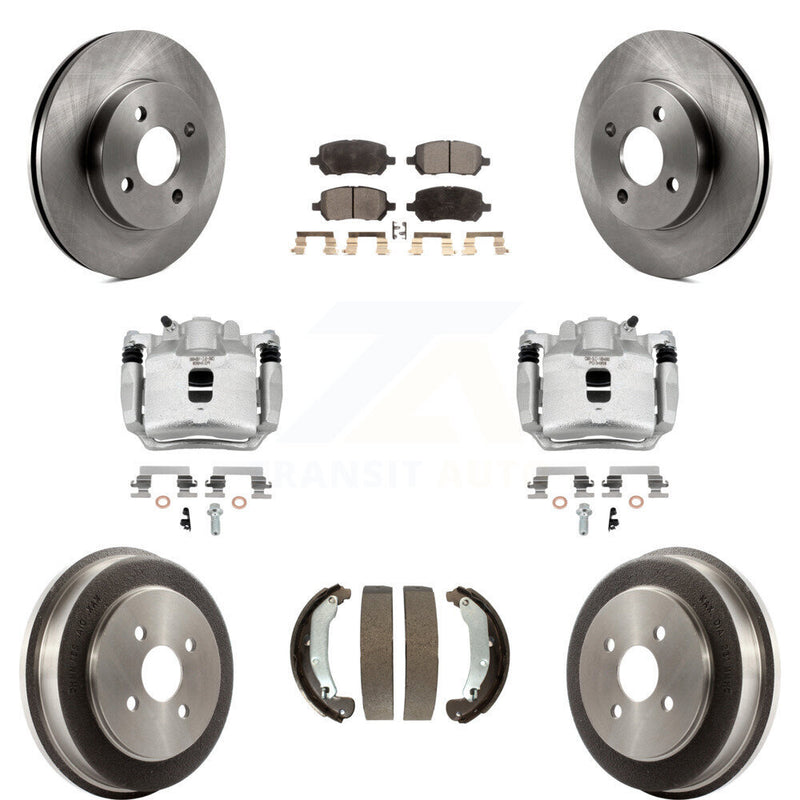Transit Auto KC8-100852P Disc Brake Kit for 2003-2007 Chevrolet Cobalt, Pontiac Pursuit, Saturn Ion - Front and Rear product image