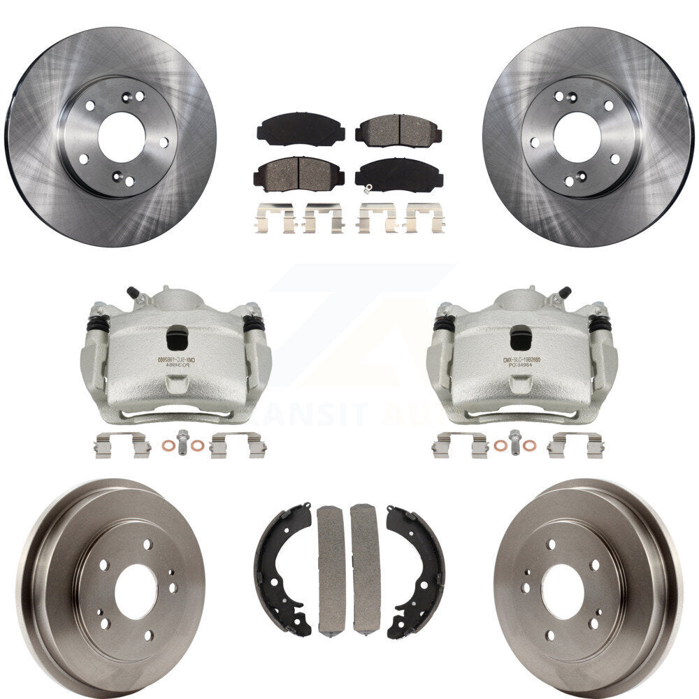 Transit Auto KC8-100853S Disc Brake Kit for 2007 Honda Accord - Front and Rear product image