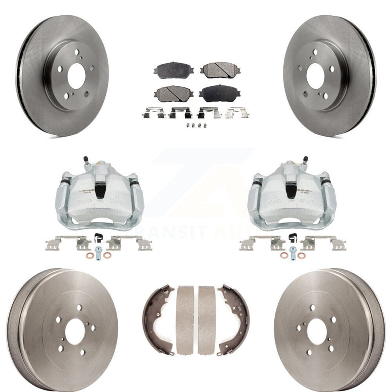 Transit Auto KC8-100854P Disc Brake Kit for 2004-2010 Toyota Sienna - Front and Rear product image