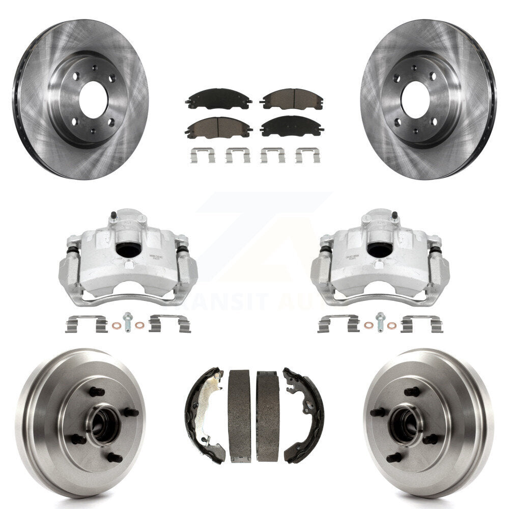 Transit Auto KC8-100855C Disc Brake Kit for 2009-2011 Ford Focus - Front and Rear product image