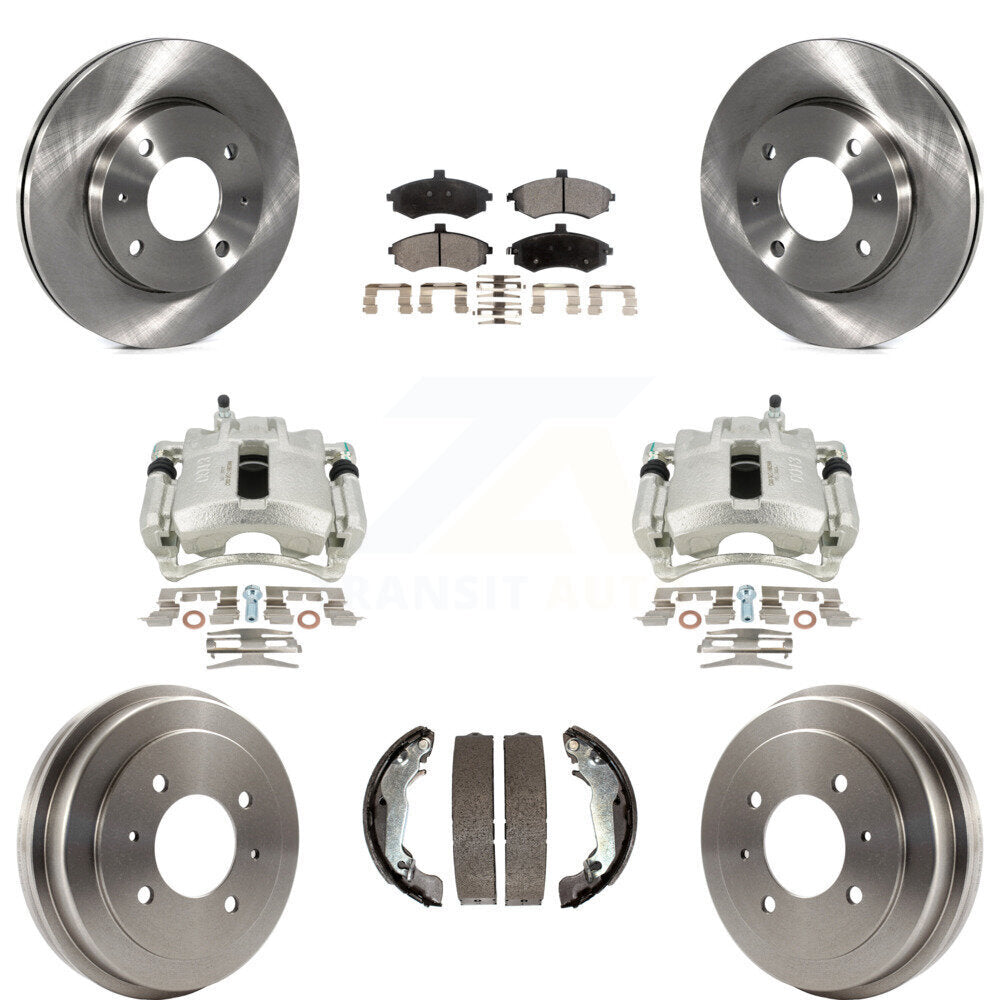 Transit Auto KC8-100855P Disc Brake Kit for 2002-2004 Hyundai Elantra - Front and Rear product image
