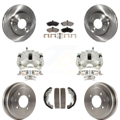 Transit Auto KC8-100855P Disc Brake Kit for 2002-2004 Hyundai Elantra - Front and Rear product image