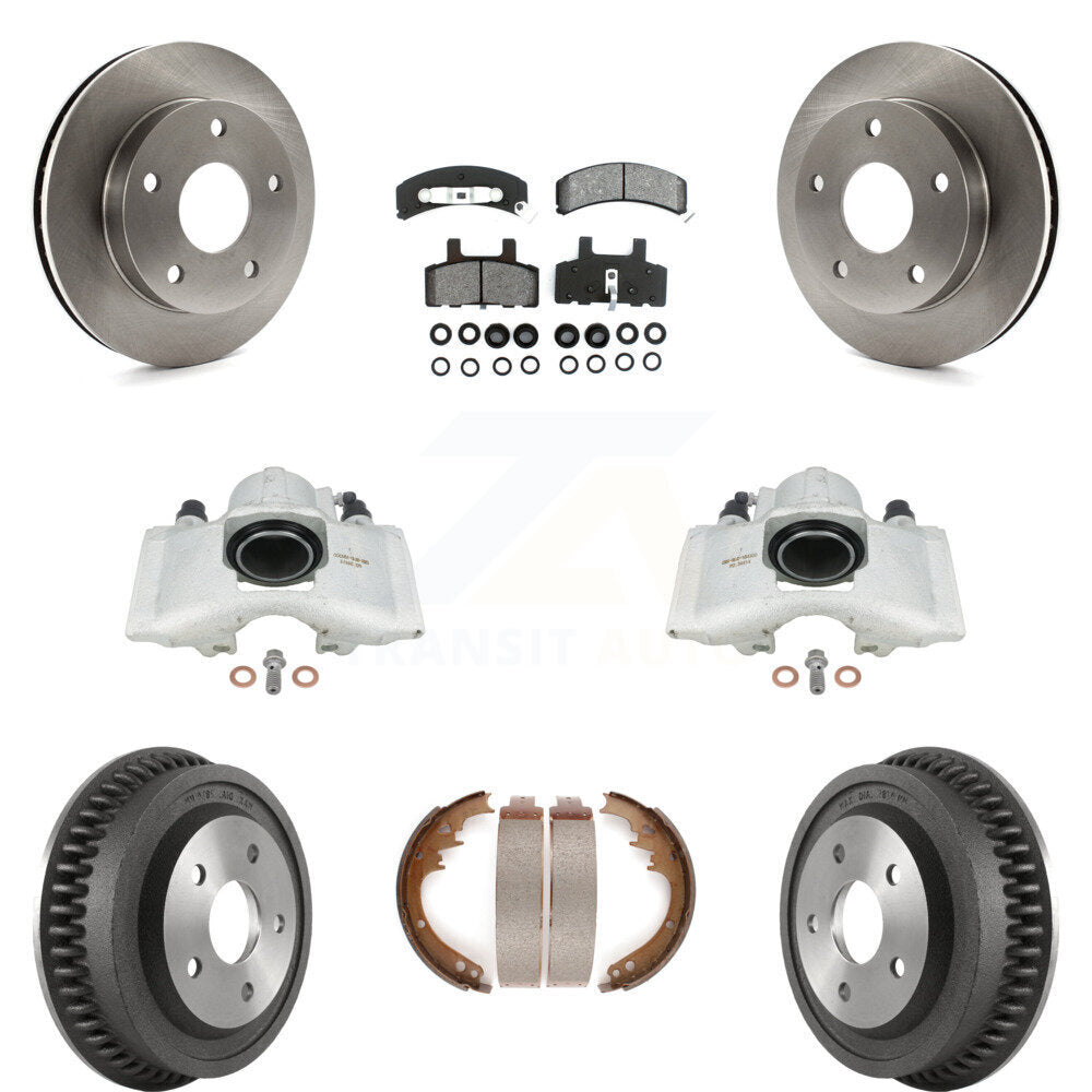 Transit Auto KC8-100855S Disc Brake Kit for 1994-1999 Dodge Ram 1500 - Front and Rear product image