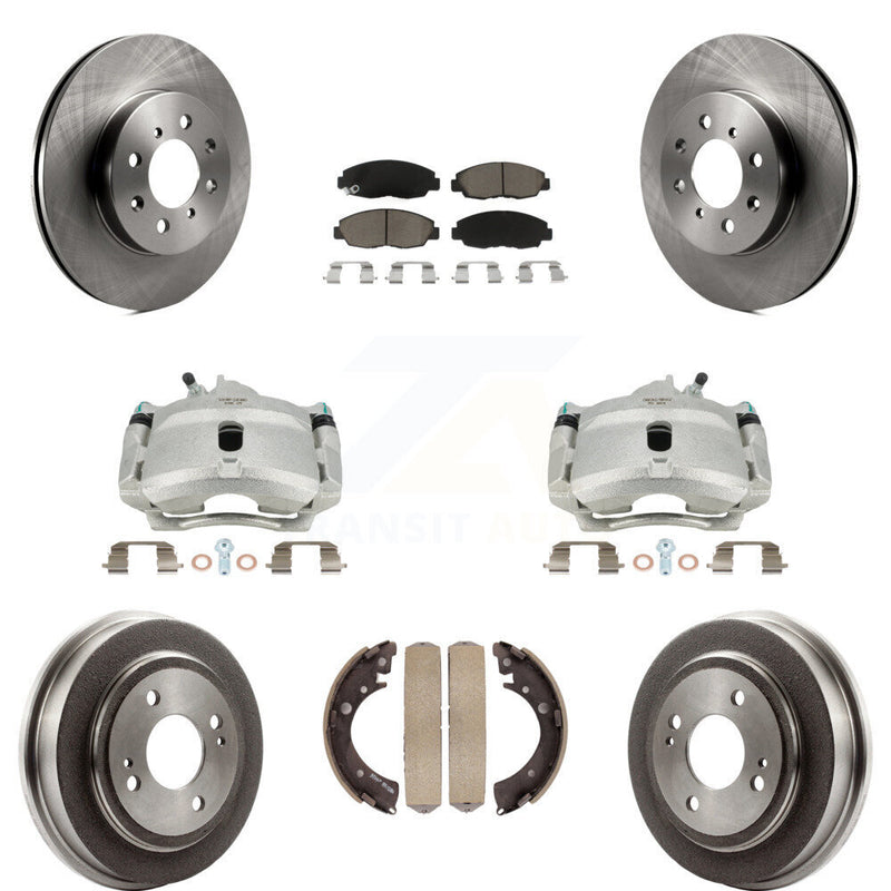 Transit Auto KC8-100856C Disc Brake Kit for 1996-2000 Honda Civic, Acura EL - Front and Rear product image