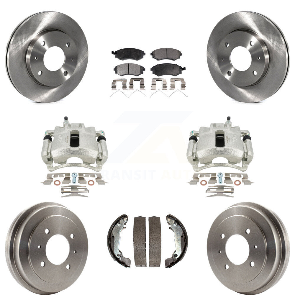 Transit Auto KC8-100856P Disc Brake Kit for 2002 Hyundai Elantra - Front and Rear product image