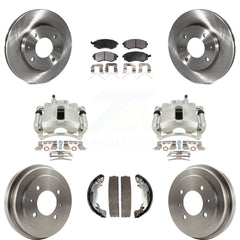 Transit Auto KC8-100856P Disc Brake Kit for 2002 Hyundai Elantra - Front and Rear product image