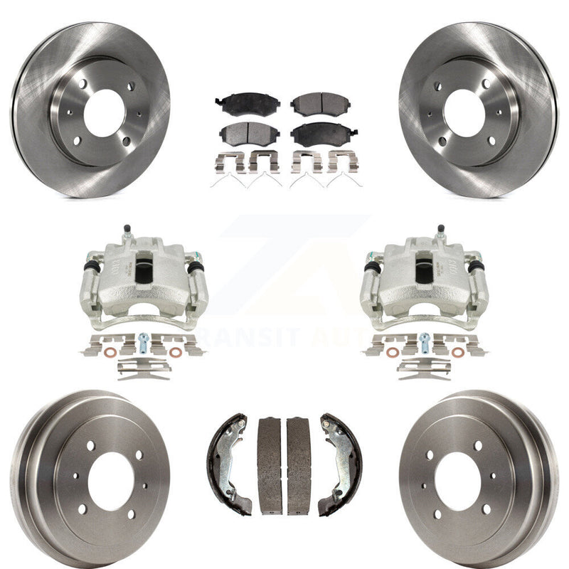 Transit Auto KC8-100856P Disc Brake Kit for 2002 Hyundai Elantra - Front and Rear product image