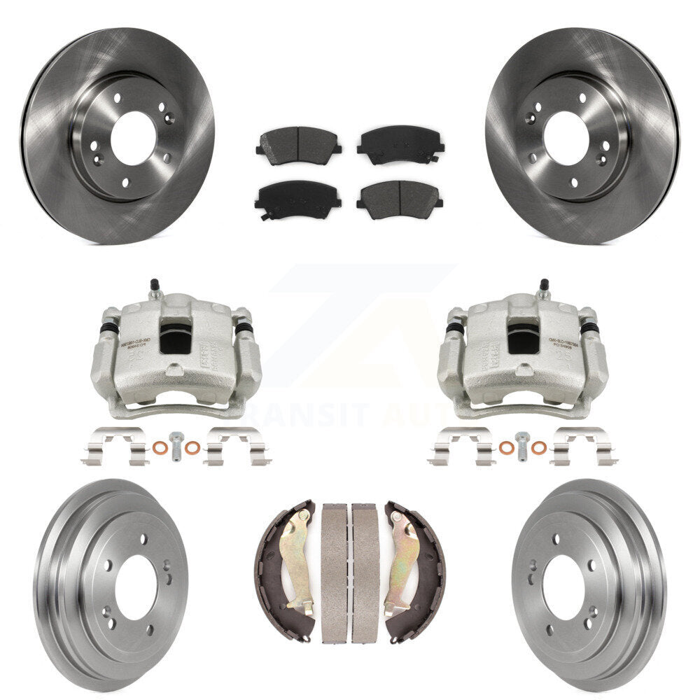 Transit Auto KC8-100856S Disc Brake Kit for 2017-2020 Hyundai Elantra - Front and Rear product image