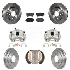 Transit Auto KC8-100856S Disc Brake Kit for 2017-2020 Hyundai Elantra - Front and Rear product image