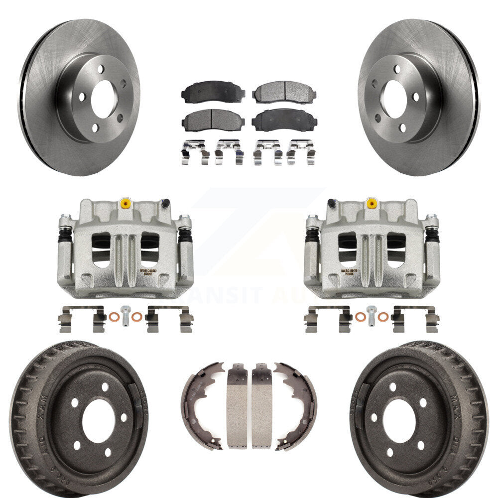 Transit Auto KC8-100857T Disc Brake Kit for 2004-2009 Mazda B4000, Ford Ranger - Front and Rear product image