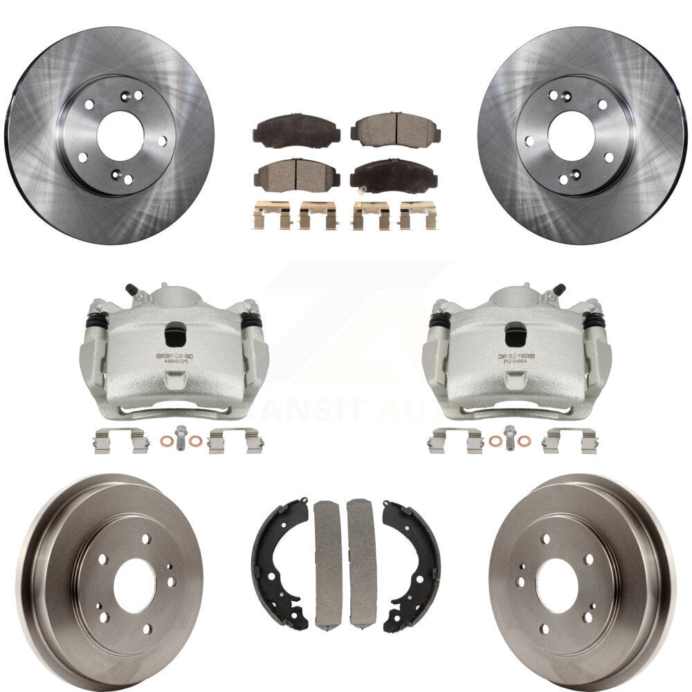 Transit Auto KC8-100858P Disc Brake Kit for 2007 Honda Accord - Front and Rear product image