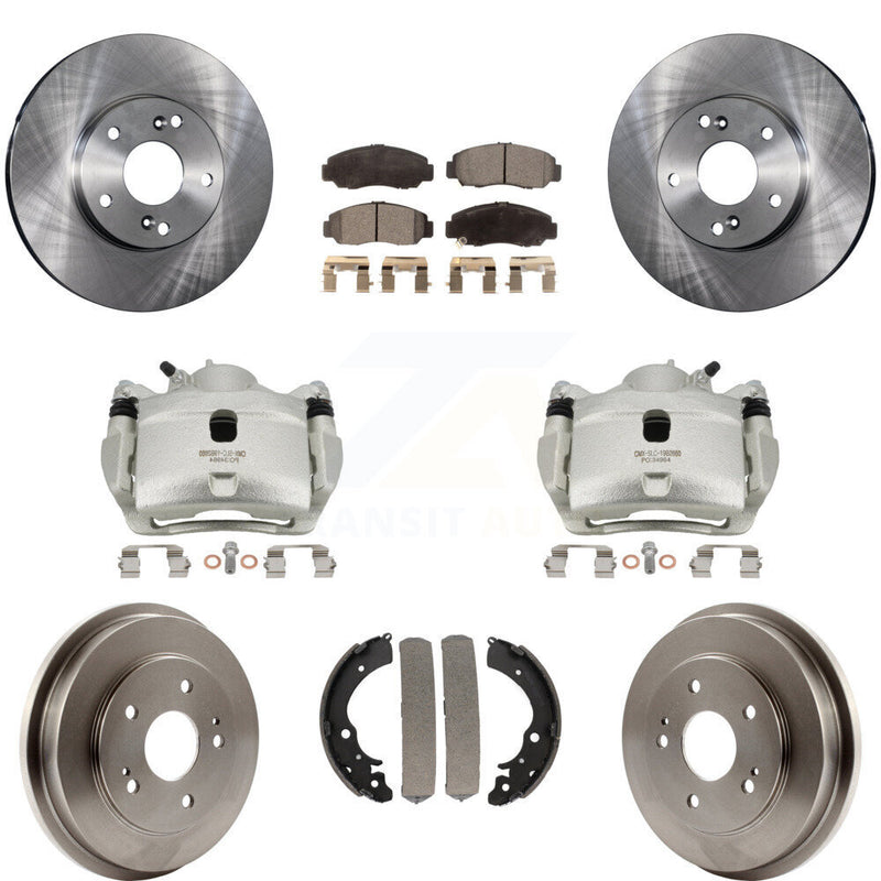 Transit Auto KC8-100858P Disc Brake Kit for 2007 Honda Accord - Front and Rear product image