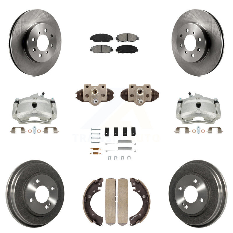Transit Auto KC8-100858S Disc Brake Kit for 2001-2005 Honda Civic - Front and Rear product image