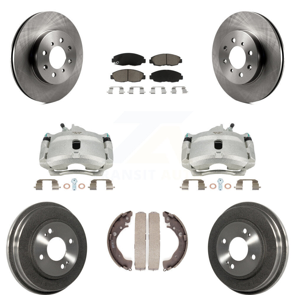Transit Auto KC8-100859C Disc Brake Kit for 2010-2014 Honda Insight - Front and Rear product image