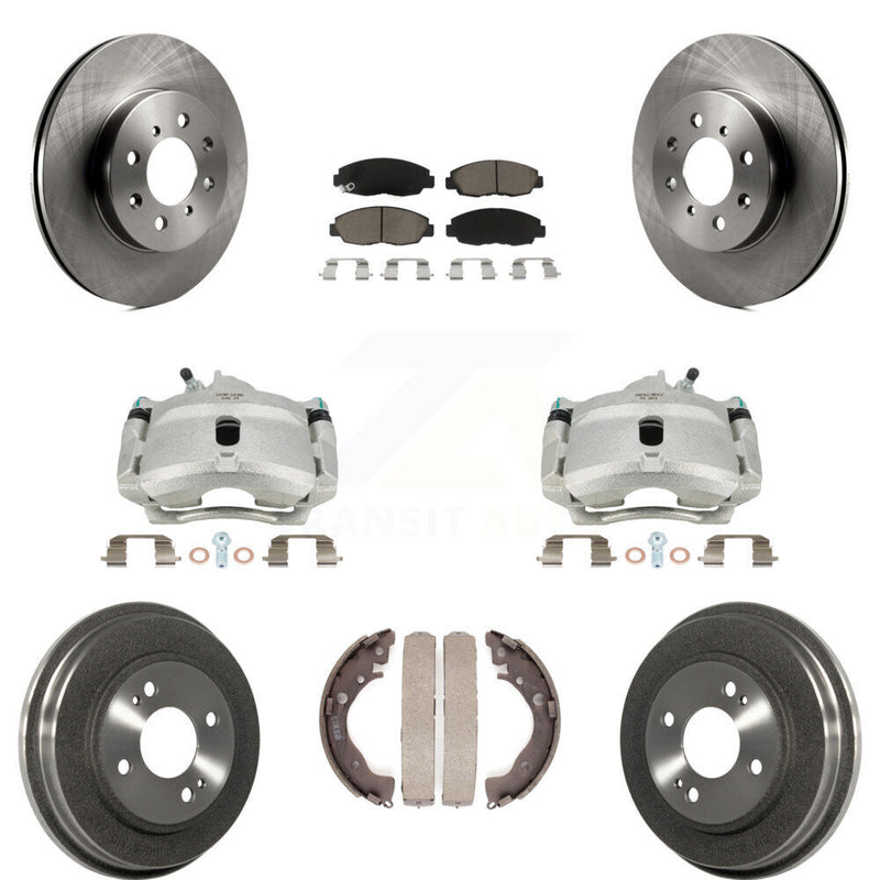 Transit Auto KC8-100859C Disc Brake Kit for 2010-2014 Honda Insight - Front and Rear product image