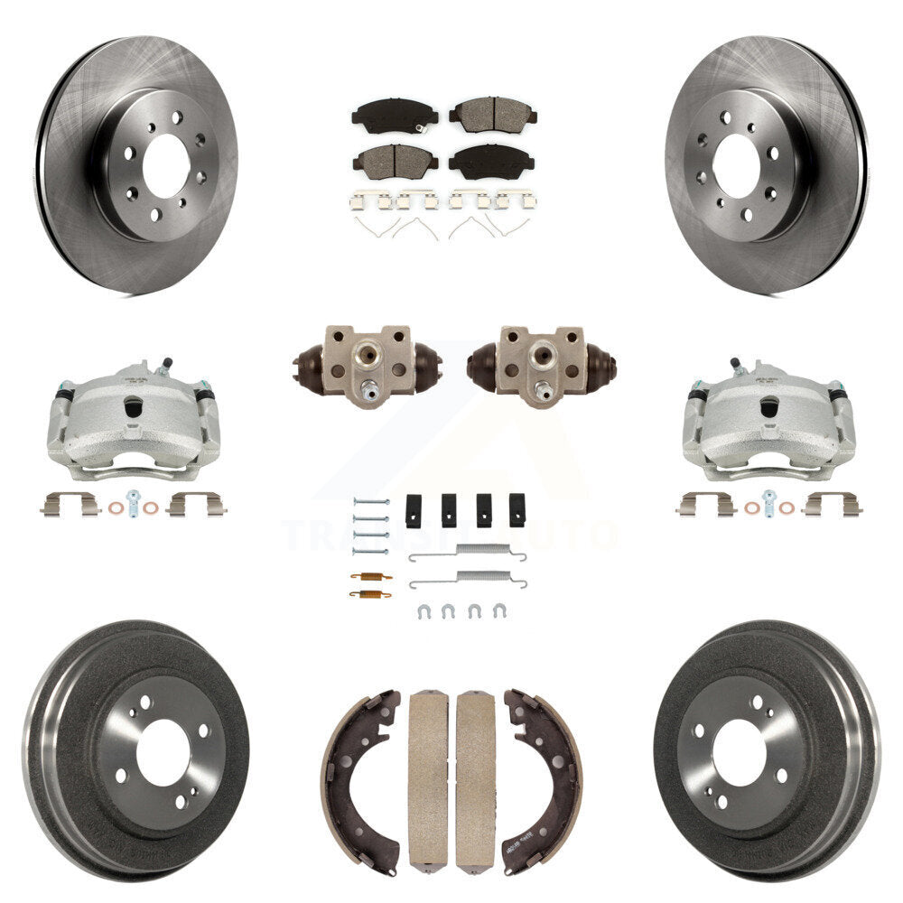 Transit Auto KC8-100859S Disc Brake Kit for 2004-2005 Honda Civic - Front and Rear product image