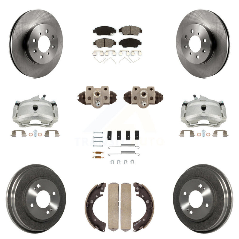 Transit Auto KC8-100859S Disc Brake Kit for 2004-2005 Honda Civic - Front and Rear product image