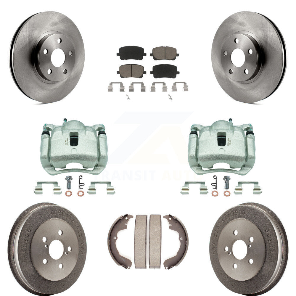 Transit Auto KC8-100860C Disc Brake Kit for 2003-2008 Pontiac Vibe, Toyota Matrix - Front and Rear product image