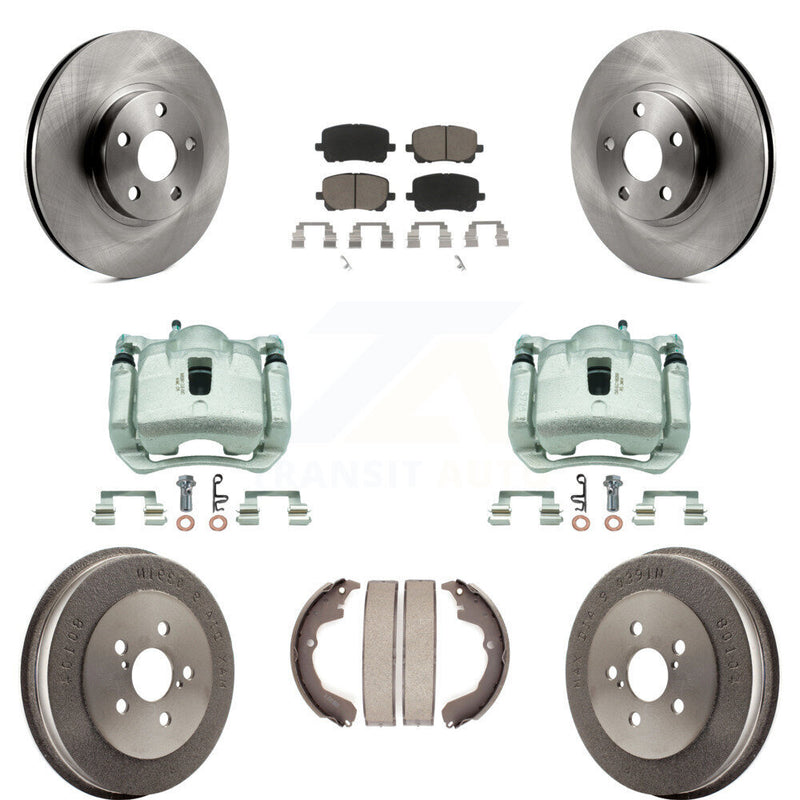 Transit Auto KC8-100860C Disc Brake Kit for 2003-2008 Pontiac Vibe, Toyota Matrix - Front and Rear product image