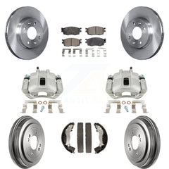 Transit Auto KC8-100860P Disc Brake Kit for 2006-2011 Hyundai Accent, Kia Rio, Kia Rio5 - Front and Rear product image