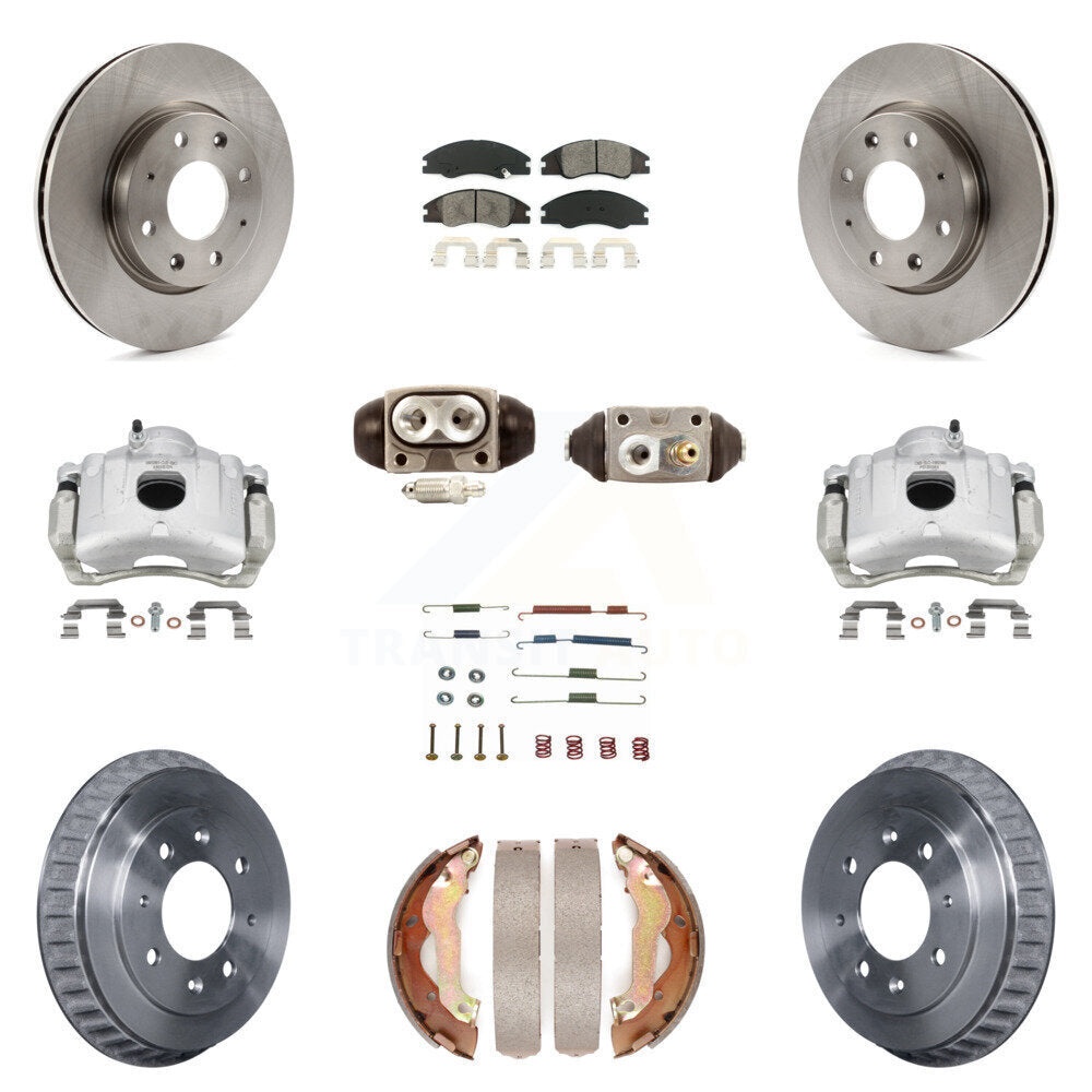 Transit Auto KC8-100860S Disc Brake Kit for 2007-2009 Kia Spectra - Front and Rear product image