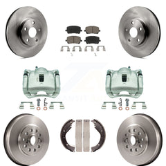 Transit Auto KC8-100861C Disc Brake Kit for 2003-2006 Pontiac Vibe, Toyota Matrix - Front and Rear product image