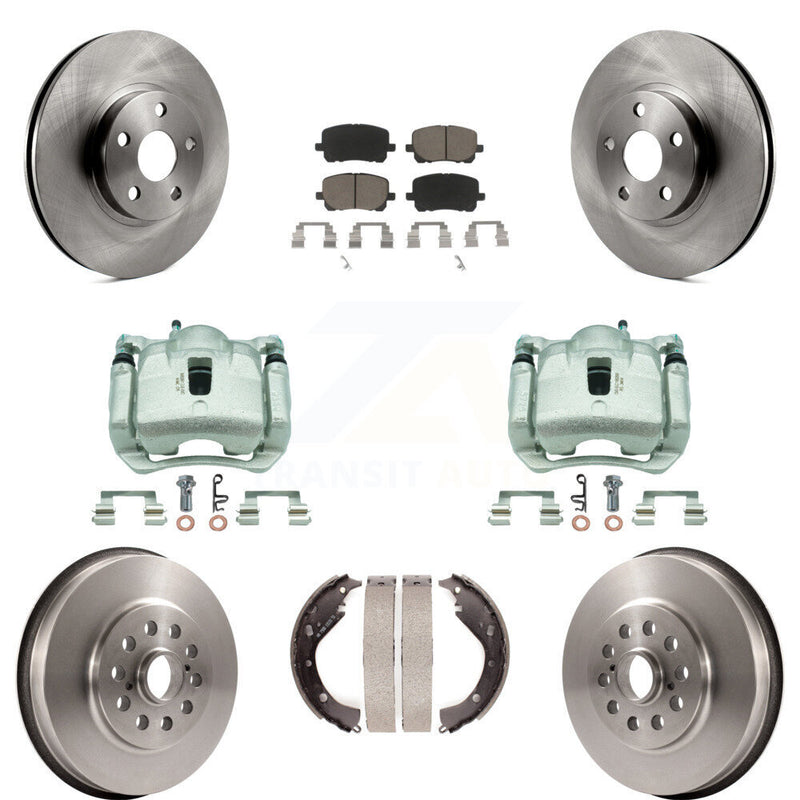 Transit Auto KC8-100861C Disc Brake Kit for 2003-2006 Pontiac Vibe, Toyota Matrix - Front and Rear product image